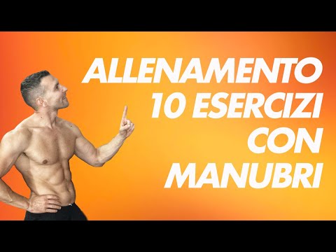 Video: Esercizi A Casa Con Manubri