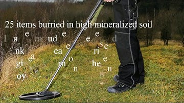 minelab 705 10.5 DD 7.5 heavy mineralized test bed TOUGH depth TEST