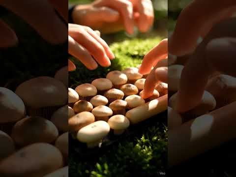 きのこでできたキーボードASMR #satisfying #asmr #チャンネル登録お願いします #relaxing