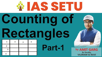 Short Trick: Counting of Rectangle Part-1 By Amit Garg