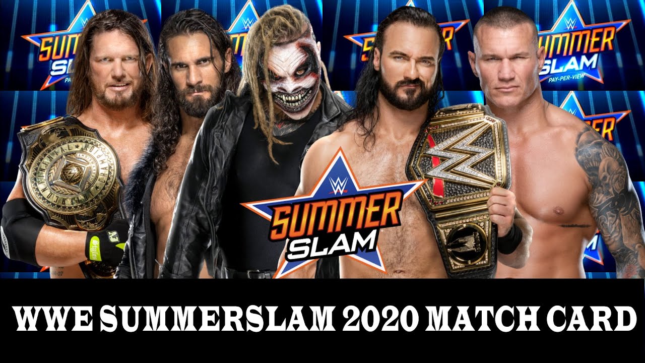 WWE SUMMERSLAM 2020 Early Match Card Predictions! Summerslam 2020 Match Card & Result Predictions