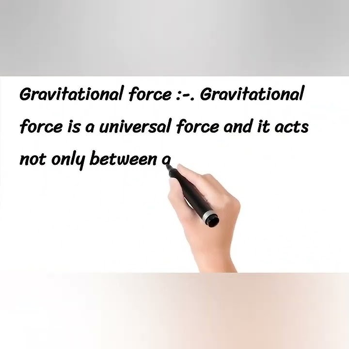 Gravitational Force