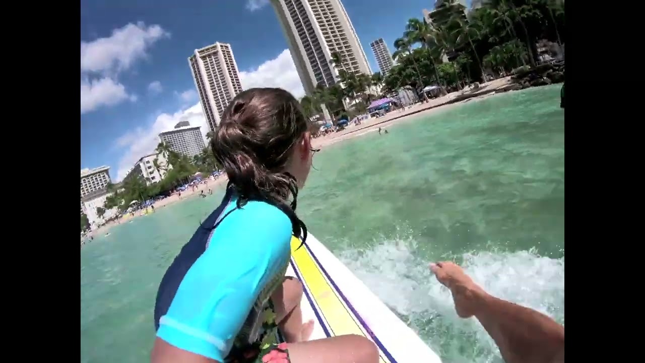 Kids Surf Lesson in Waikiki. From Land Instruction to First Waves