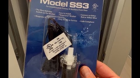 Installing an AC Drain Pan Overflow Shut off Switch