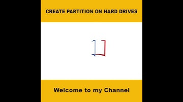 Create Partition on HDD / SSD Windows 10 #shorts