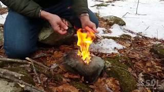 S.O.L. Mag Striker  How to Start a Fire with a Magnesium Fire Starter Stick