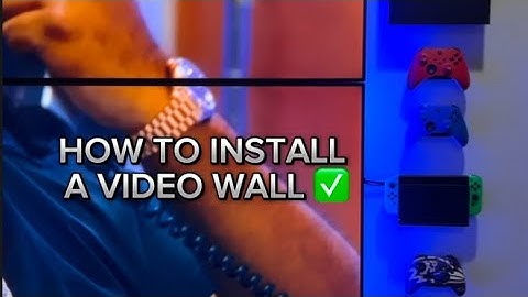 How To Build A 2X2 Video Wall 💫