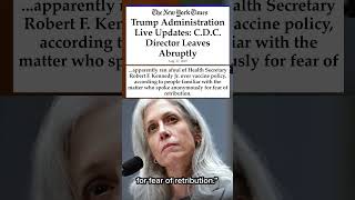 DEVELOPING: CDC director ousted, flood of top resignations follow