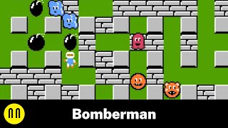 [NES] Bomberman - Full Playthrough No Death
