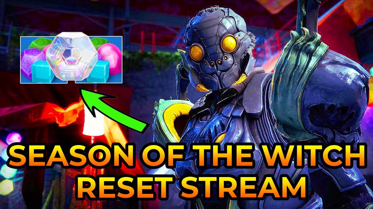 Destiny 2 - SEASON OF THE WITCH RESET STREAM! Bonus Gambit Ranks ...