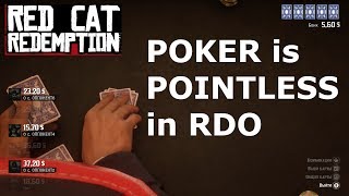 POKER is POINTLESS in red dead online screenshot 2