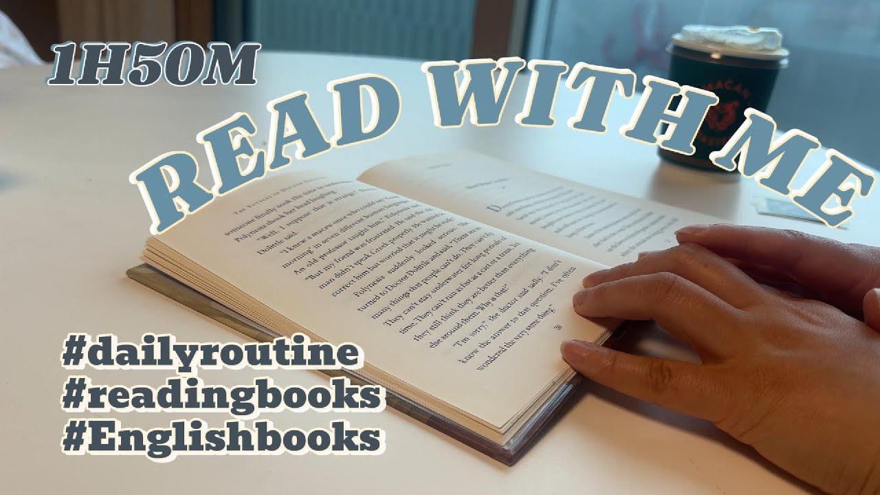 Read with me for 1H50M with noise | 영어원서읽기