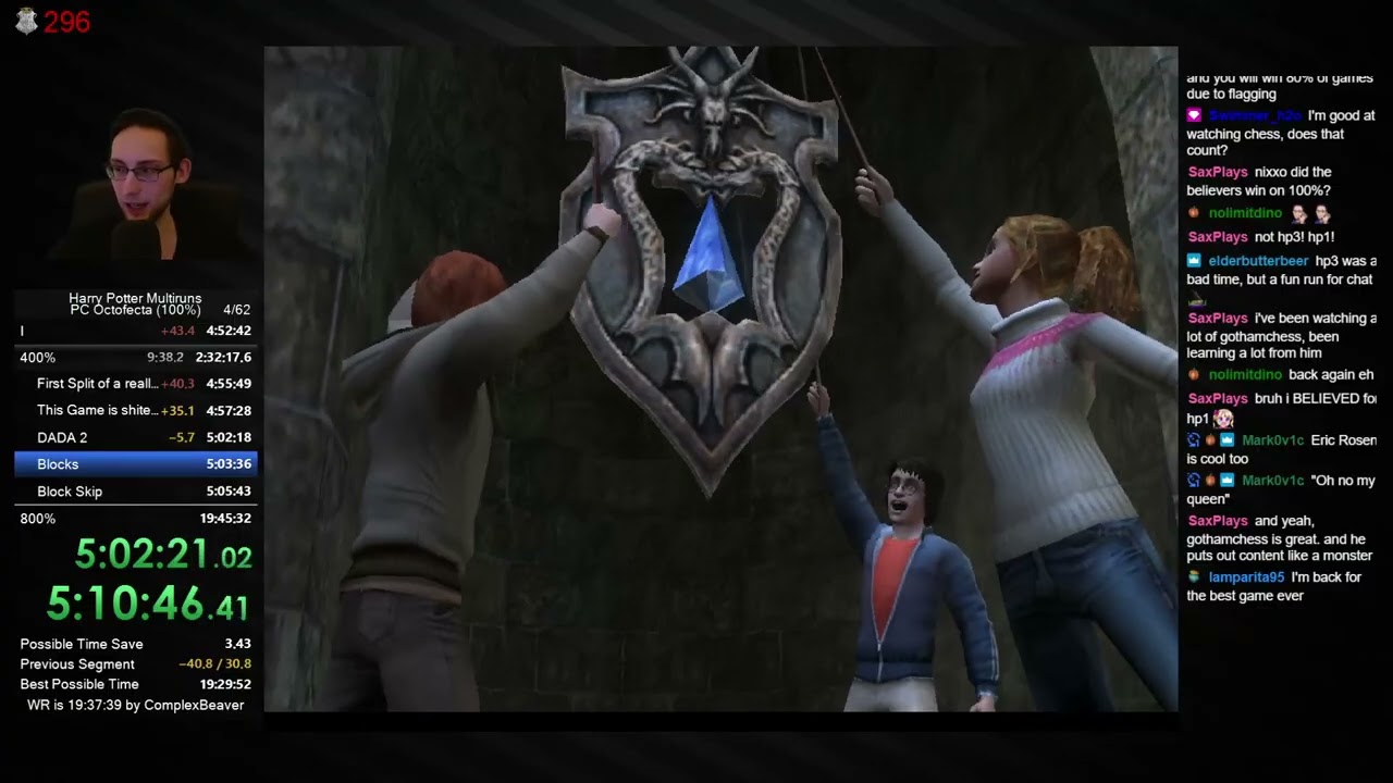 Harry Potter 4 (PC) 100% Speedrun in 