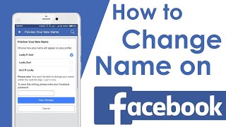 How To Change Your Name On Facebook! 2020