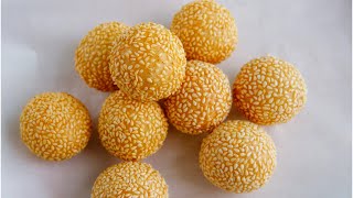 Fried sesame balls - Jian Dui