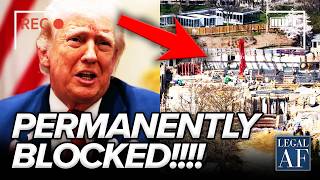 Trump Goes Ballistic As Judge Permanently Blocks Ballroom