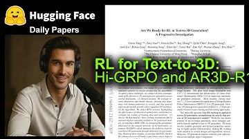 RL for Text-to-3D: Hi-GRPO and AR3D-R1