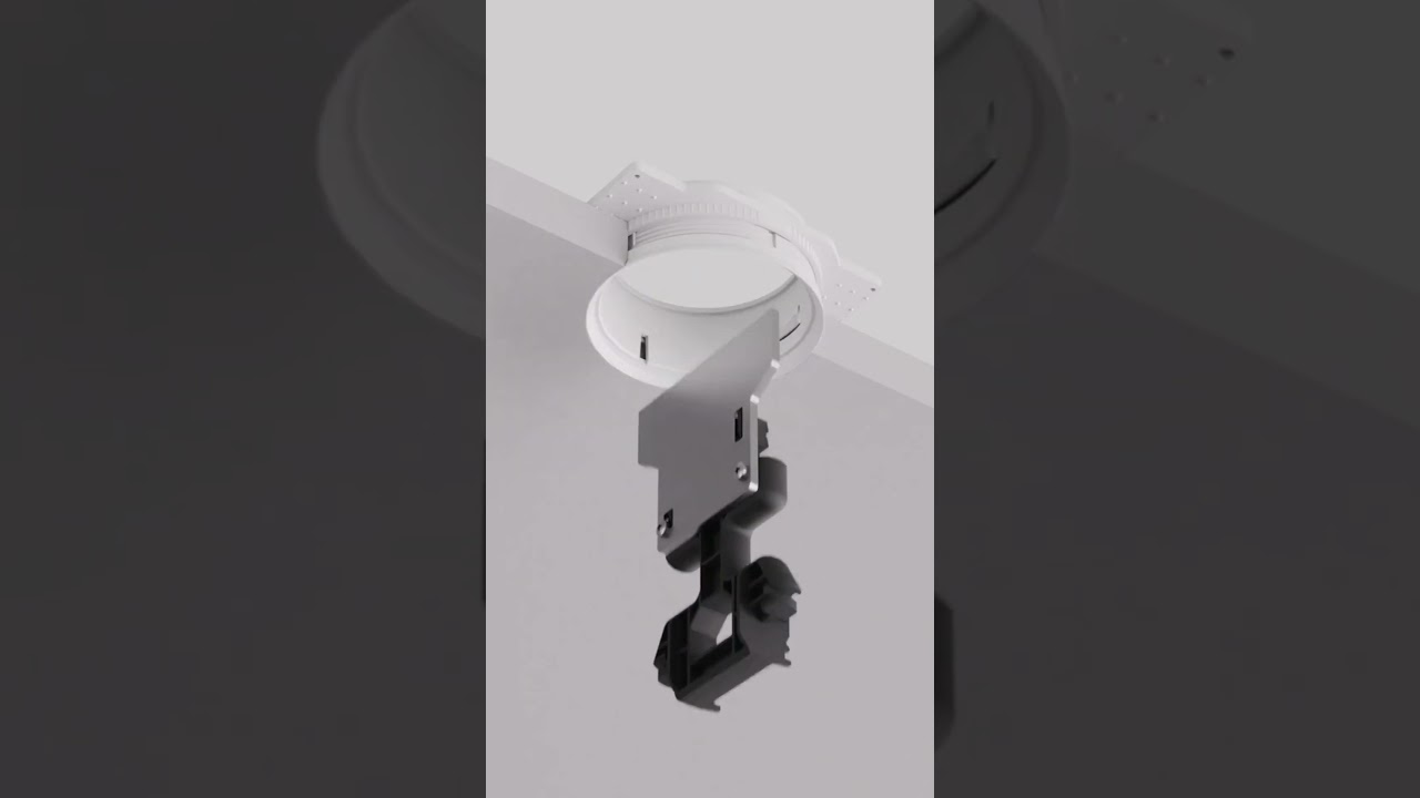 Innovative trim-less installation with Conic by Intra lighting | #shorts
