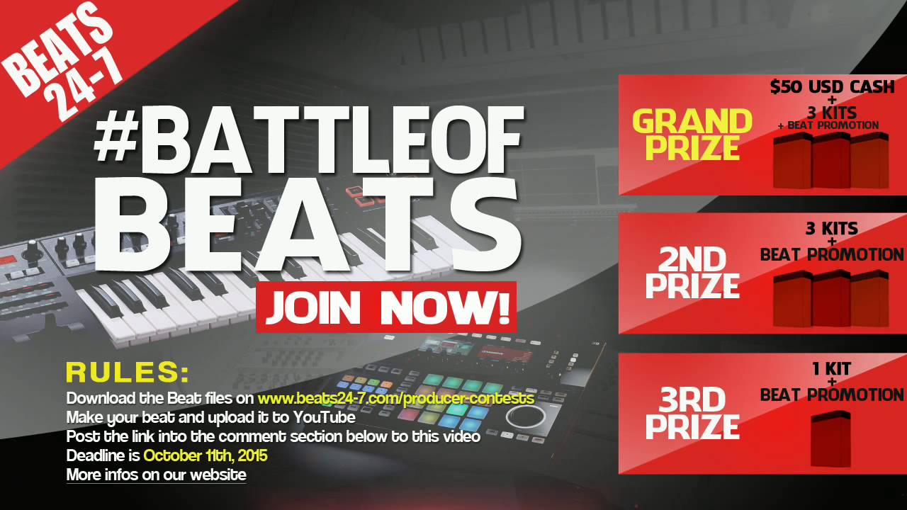 Hip Hop Rap Beat Making Contest 2015 VOL.2 for Producers | Win Cash and ...