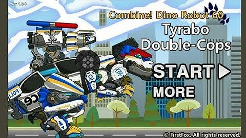 Tyrabo Double - Cops - Combine! Dino Robot