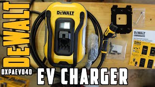 DeWALT EV Charger DXPAEV040 240V Level 2 40 Amps