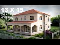 CASA MODERNA DE 13 X 15 M / MODERN HOUSE