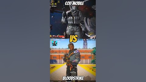 COD Mobile vs Blood Strike | Quick Comparison  #codmobile  #bloodstrike #battleroyalegame