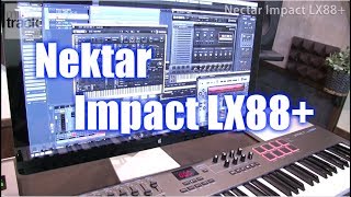 Nektar Impact LX88+ Demo & Review [English Captions]