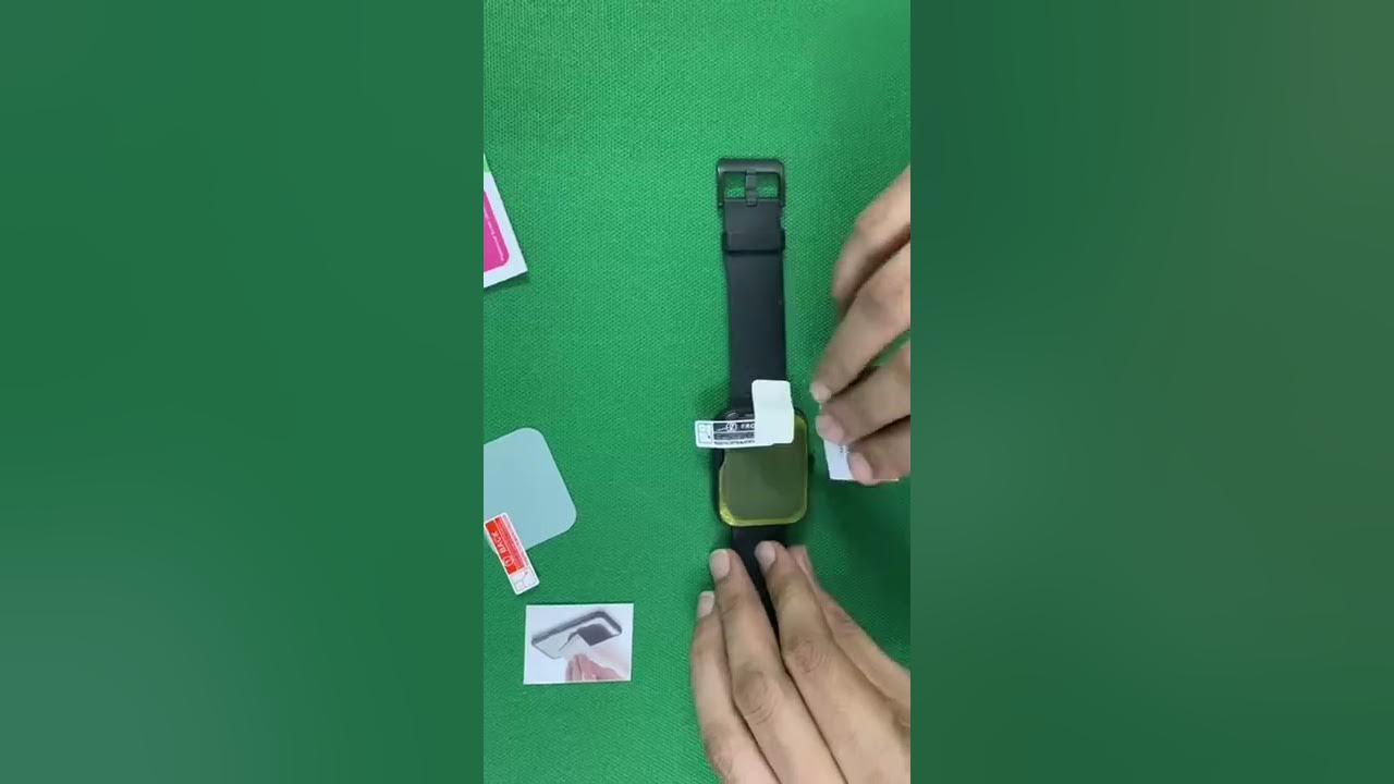 Ktcoo Smart Watch Screen Guard Installation Video YouTube