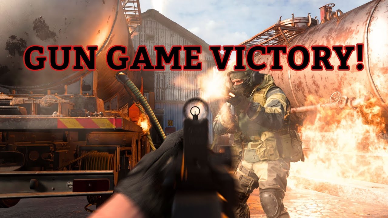 CALL OF DUTY COLD WAR GUN GAME GAMEPLAY *1ST PLACE* YouTube