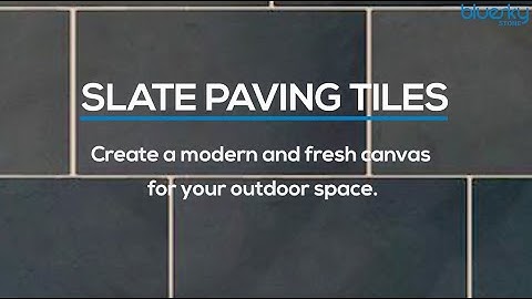 Black and Grey Brazilian Slate Paving (save ££) Video