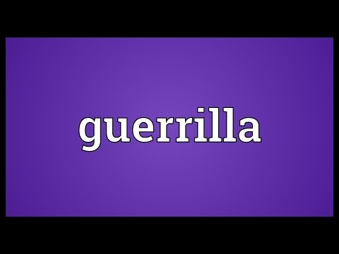 Guerrilla Meaning