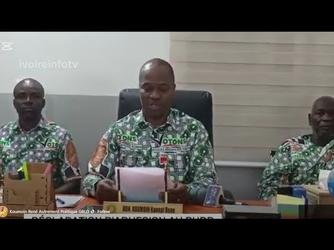 Diabo-Languibonou : Le délégué PDCI de Botro 2 et 3, Koumoin Konan René  vire au RHDP