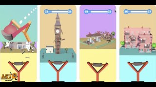 Slingshot Wreck - Gameplay IOS & Android screenshot 4