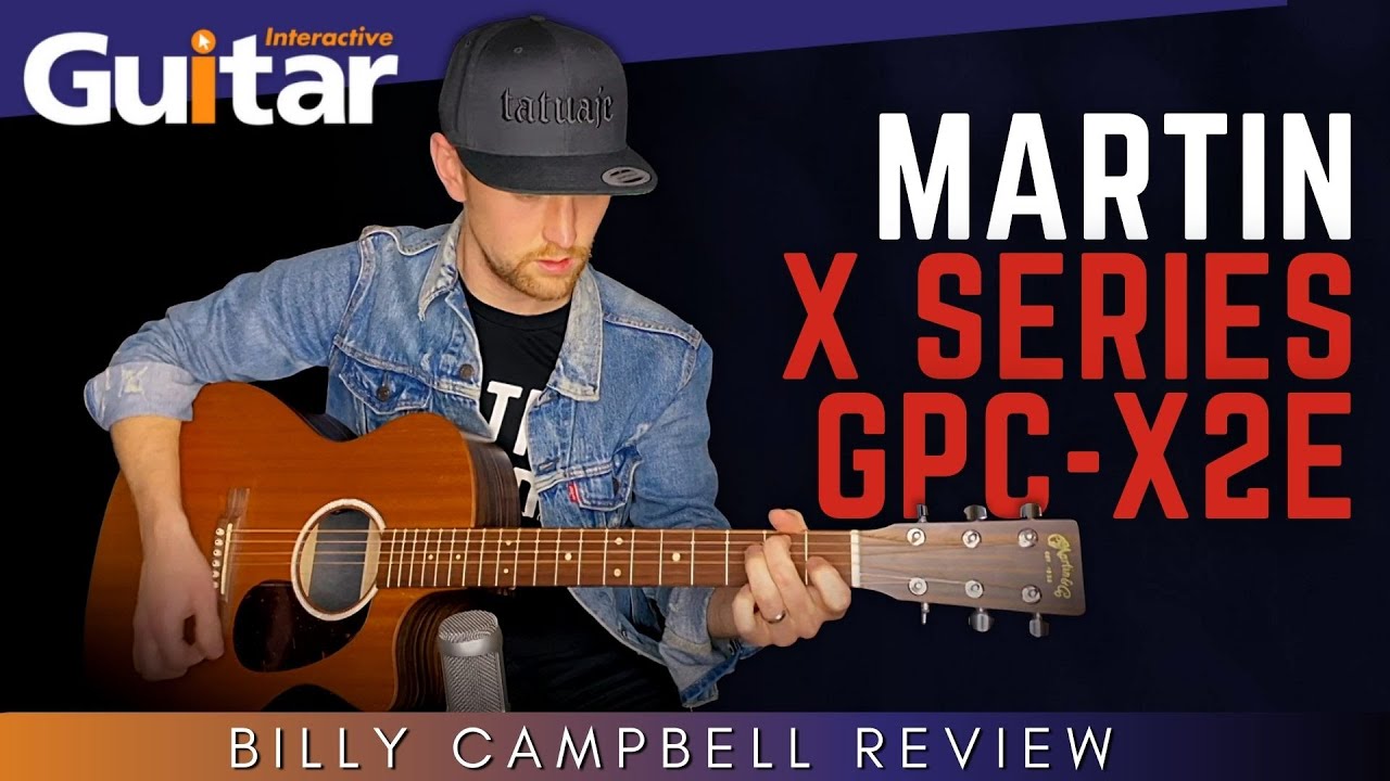 MARTIN X SERIES GPC- X2E MACASSAR | REVIEW - Guitar Interactive