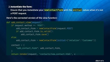 How to Set Initial Values for Django Model Forms