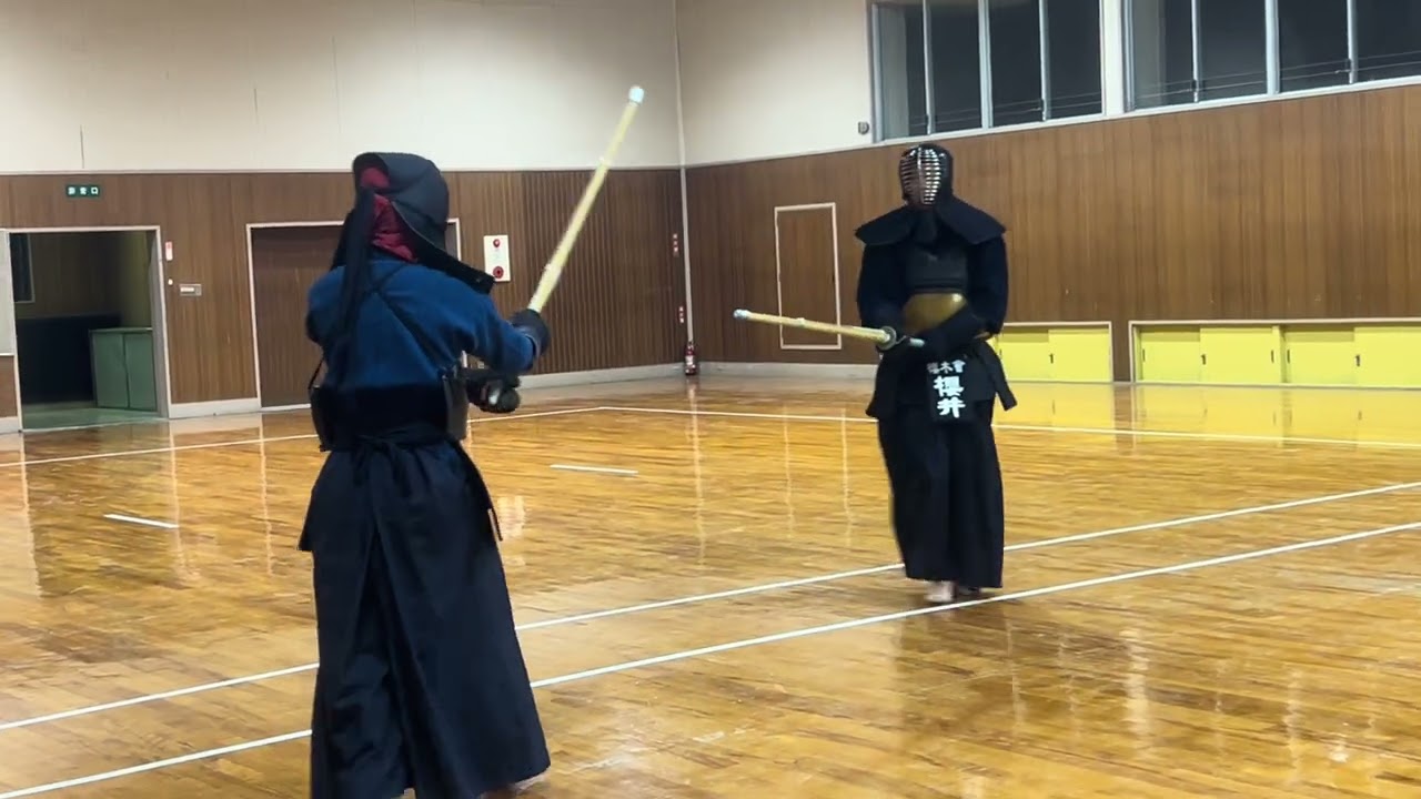 櫻木會稽古　2026年2月19日　地稽古　館長先生vsイケメン先輩　#栃木県　#真岡市　#剣道　#kendo   #地稽古　#稽古は楽しく　