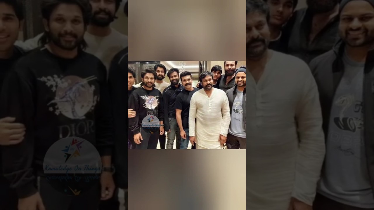 Megastar Chiranjeevi gari - Old Family Memories