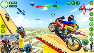Mega Ramp Bike Racing Simulator 3D - Extreme Motocross Dirt Bike Stunt Racer - Android Gameplay