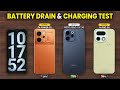 Realme P4 Power vs OPPO Reno 15c vs Realme 16 Pro Battery Drain and Charging Test