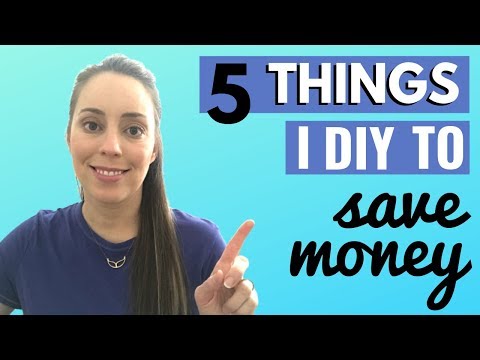 DIY MONEY SAVING Hacks - Things I do at home to save money COLLAB ?