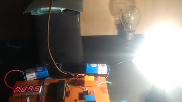 Automatic temperature control using lm35 and atmega16