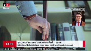 ȘCOALA ÎNCEPE DIN NOU FĂRĂ TESTE_Stiri B1_2 ian 2022