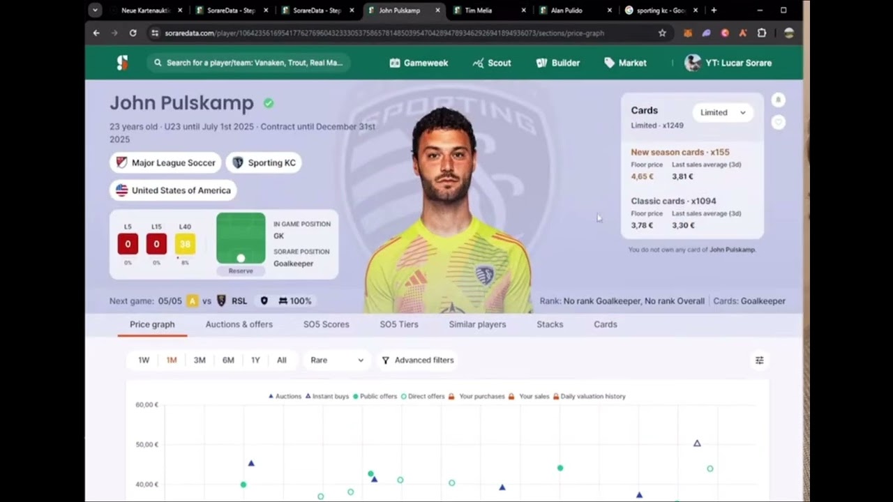 Tips and tricks for Sorare beginners