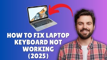 HOW TO FIX LAPTOP KEYBOARD NOT WORKING (GUARENTEED FIXES!!)