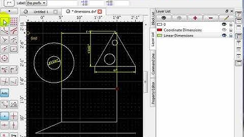 Qcad3 - 12. Dimensioning Properly