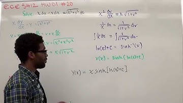 01 - Control Systems - First Order  Nonlinear DEs