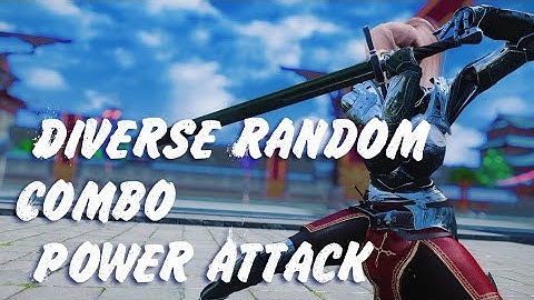 Skyrim Mix Animation 🤺 Diverse Random Combo PowerAttack