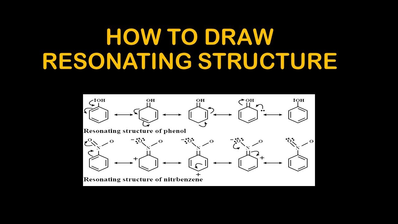 HOW TO DRAW RESONATING STRUCTURE SB SIR GOC 4 Alumni IIT BHU how-to-draw-resonating-structure-sb-sir-goc-4-alumni-iit-bhu