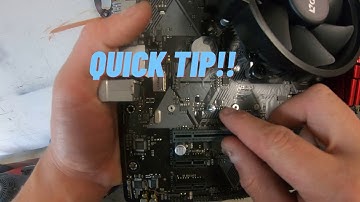 M.2 screw and standoff is missing!! Quick simple tip to help never loose them again!